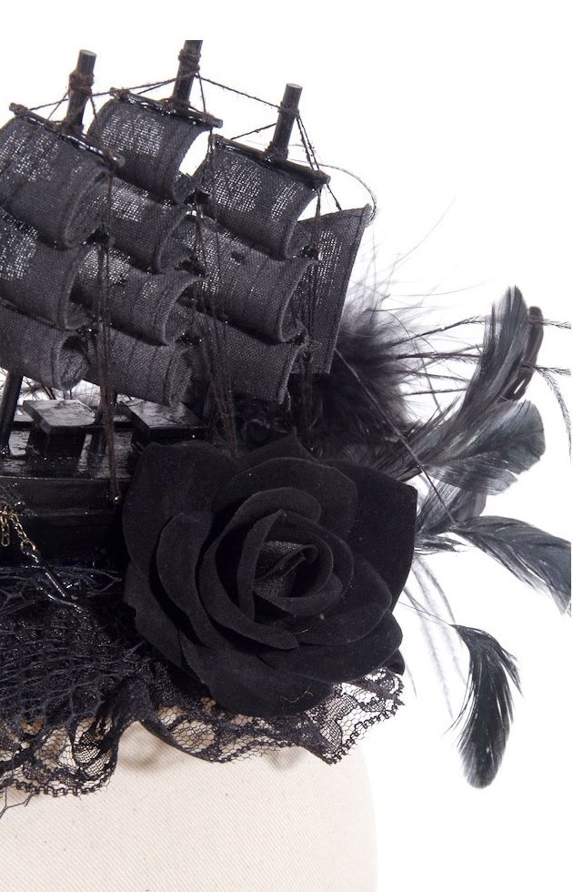 Black Pearl Head Piece - Image 6