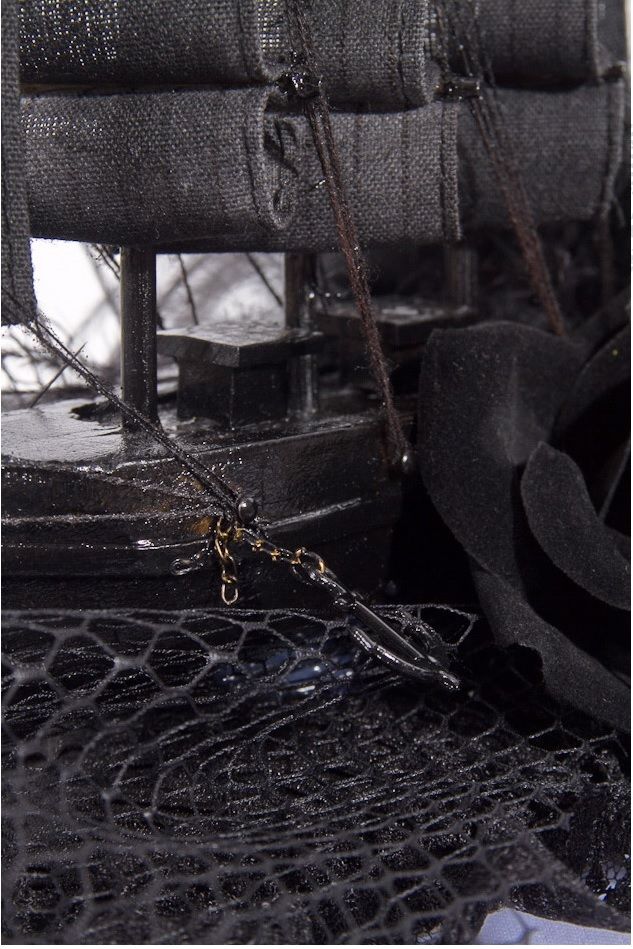 Black Pearl Head Piece - Image 7