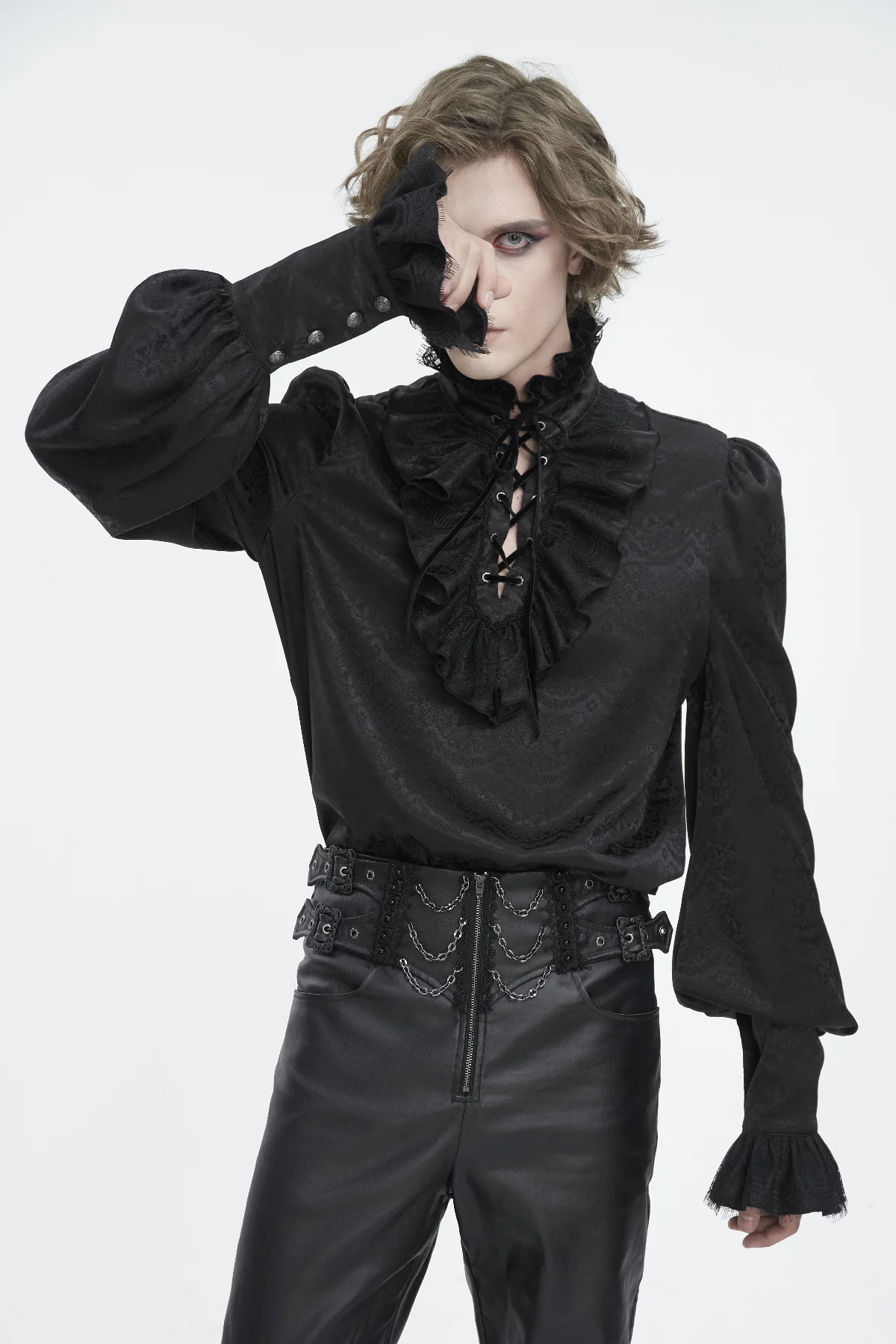 Château Nocturne Ruffle Shirt - Image 3