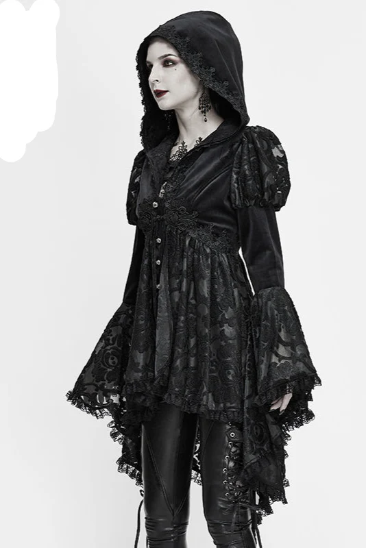 ALEXIA HOODED TAILCOAT - Image 3