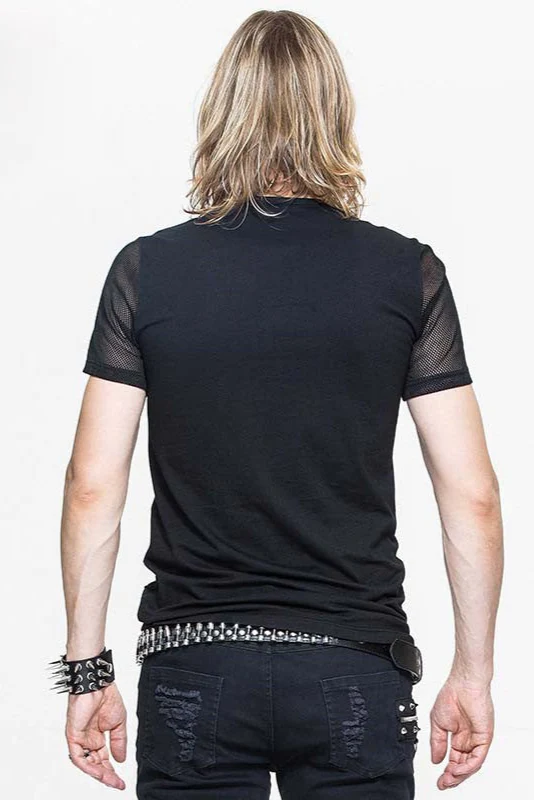 Punk Cut-Out T-Shirt - Image 4