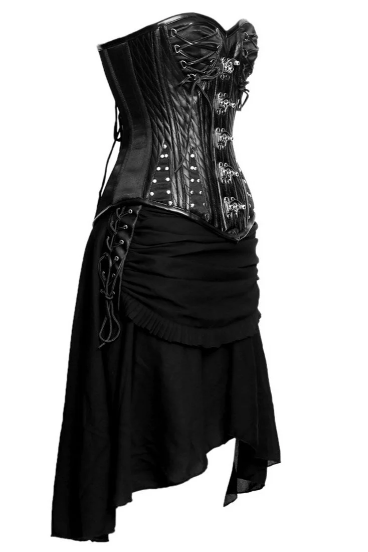 Dark Majesty Corset and Skirt Set - Image 3