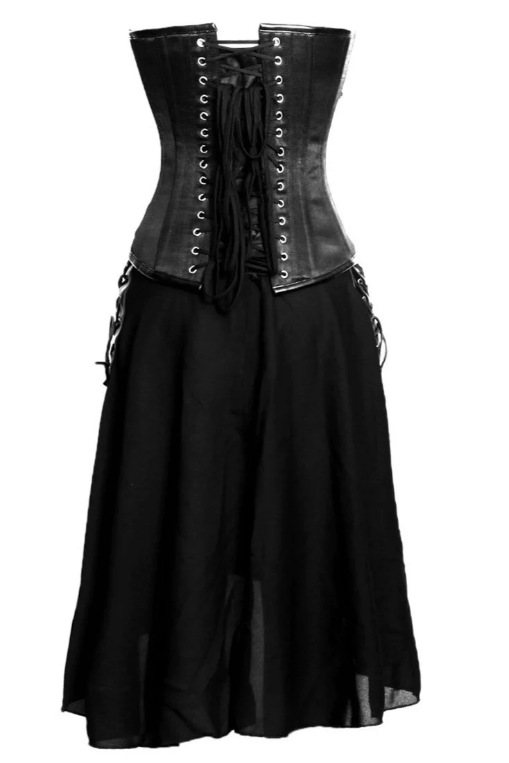 Dark Majesty Corset and Skirt Set - Image 4