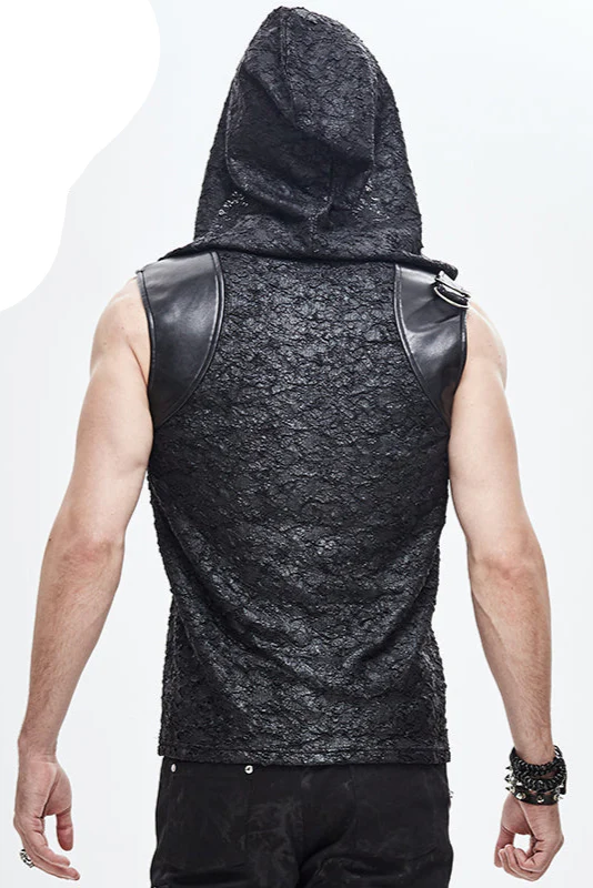 Dieselpunk Hooded Tank Top - Image 3