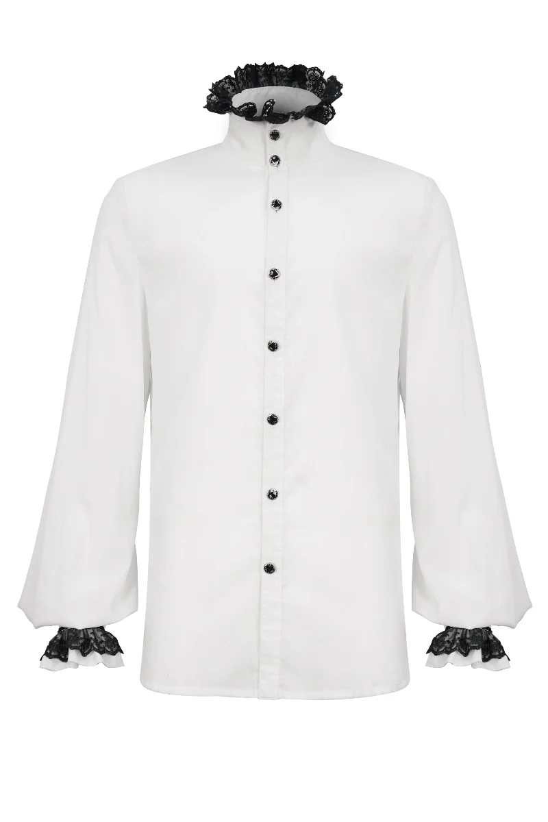 Eternal Union – Victorian-Inspired Groom’s Shirt - Image 3