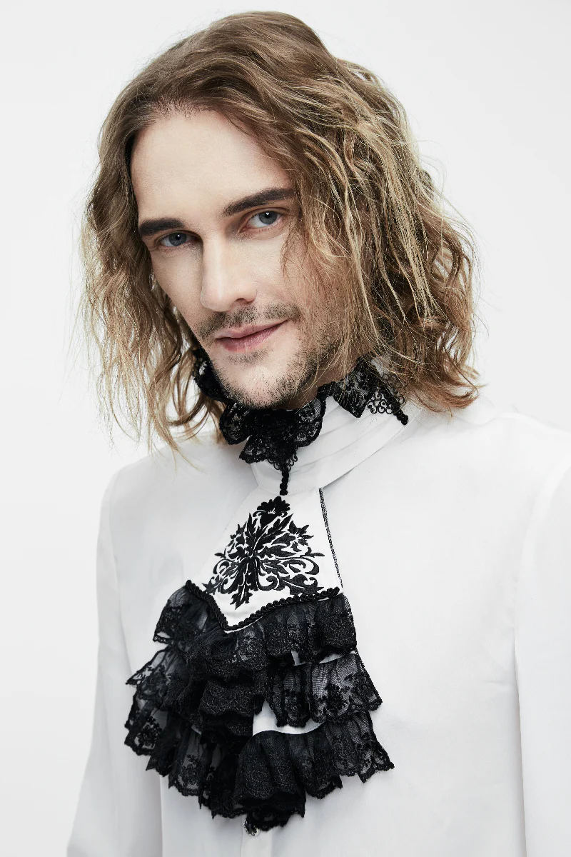 Eternal Union – Victorian-Inspired Groom’s Shirt - Image 4