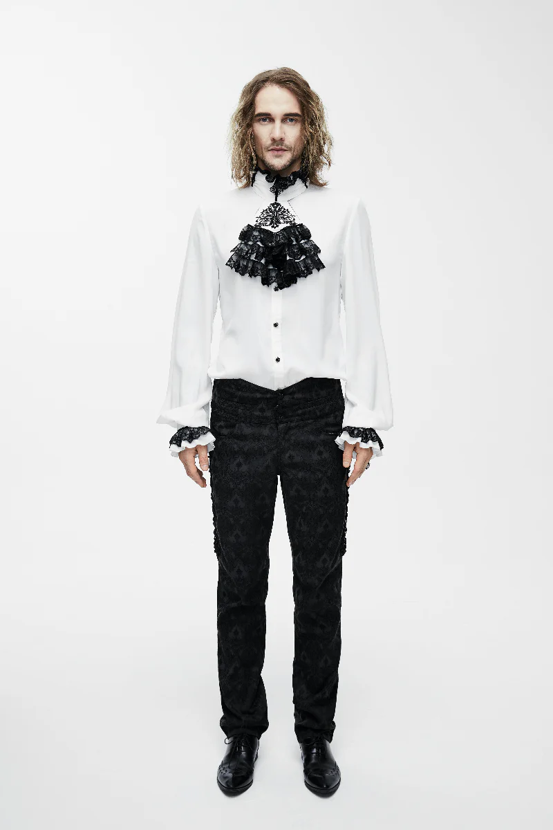 Eternal Union – Victorian-Inspired Groom’s Shirt - Image 6