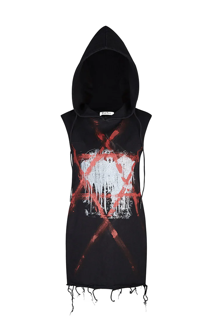 Fringe Dweller Sleeveless Hoodie - Image 4