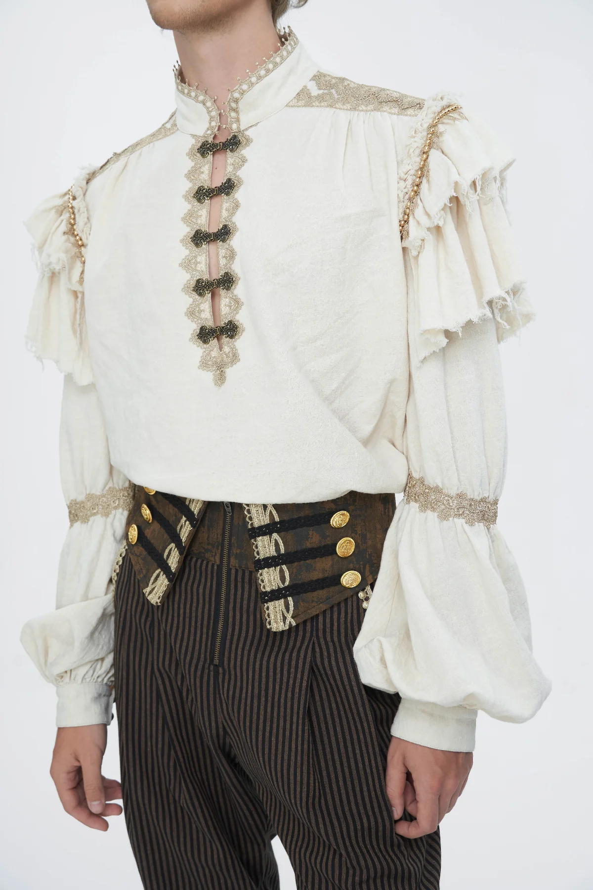 Golden Cavalier Court Shirt - Image 3