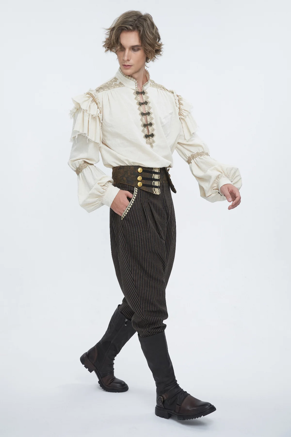 Golden Cavalier Court Shirt - Image 5