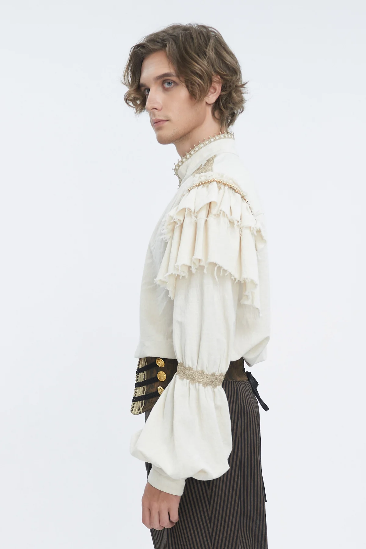 Golden Cavalier Court Shirt - Image 7