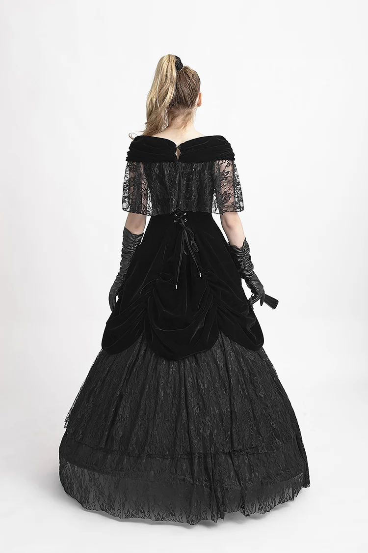 Gothic Beauty Ball Gown - Image 3