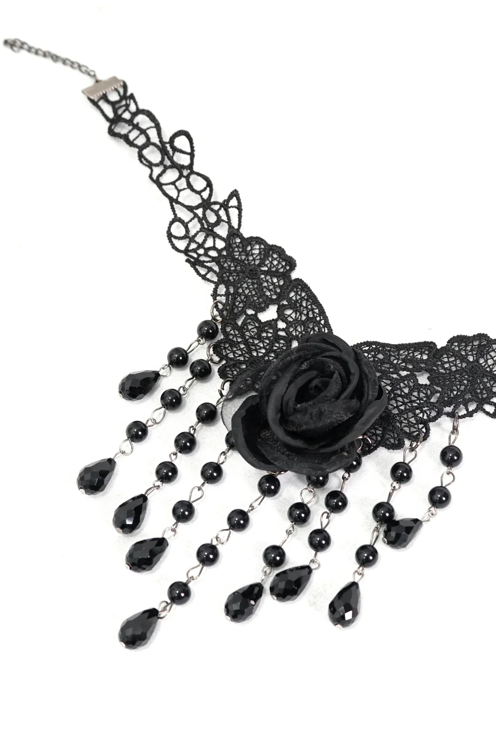 Gothic Crying Rose necklace - Image 8