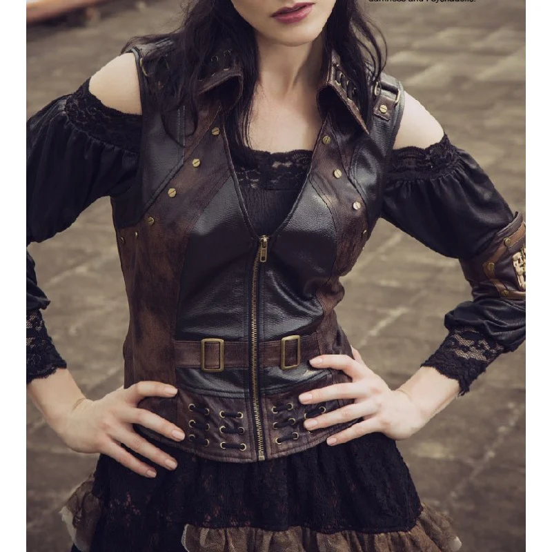 Hot 'n Steamy Steampunk Vest - Image 3