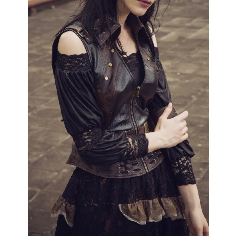 Hot 'n Steamy Steampunk Vest - Image 4