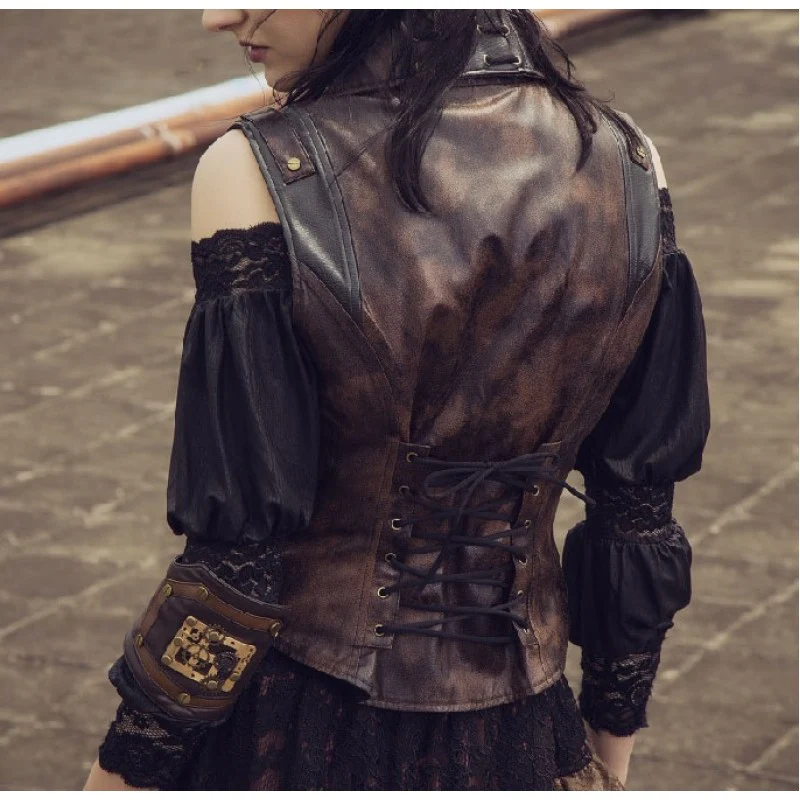 Hot 'n Steamy Steampunk Vest - Image 5