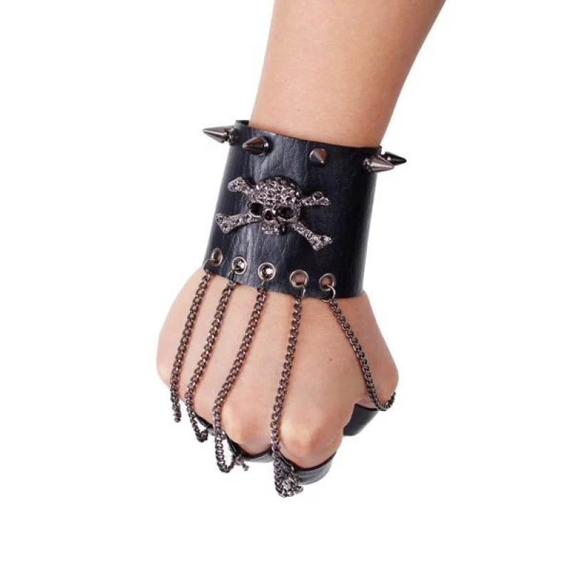 Pirate wristcuff and rings set - Image 3