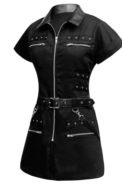 Police Siren Mini Dress - Image 5