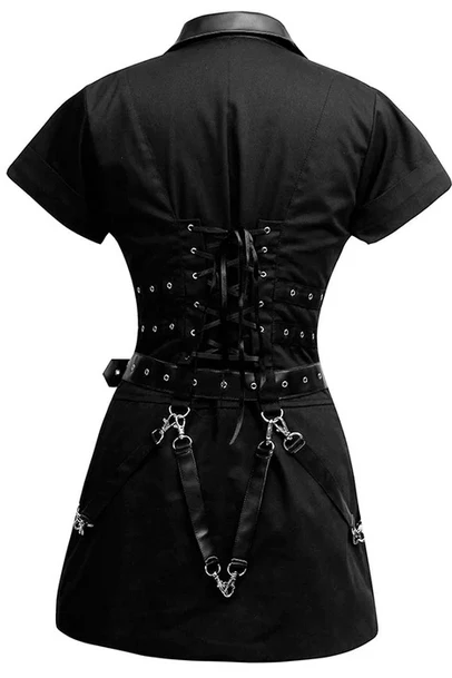 Police Siren Mini Dress - Image 6