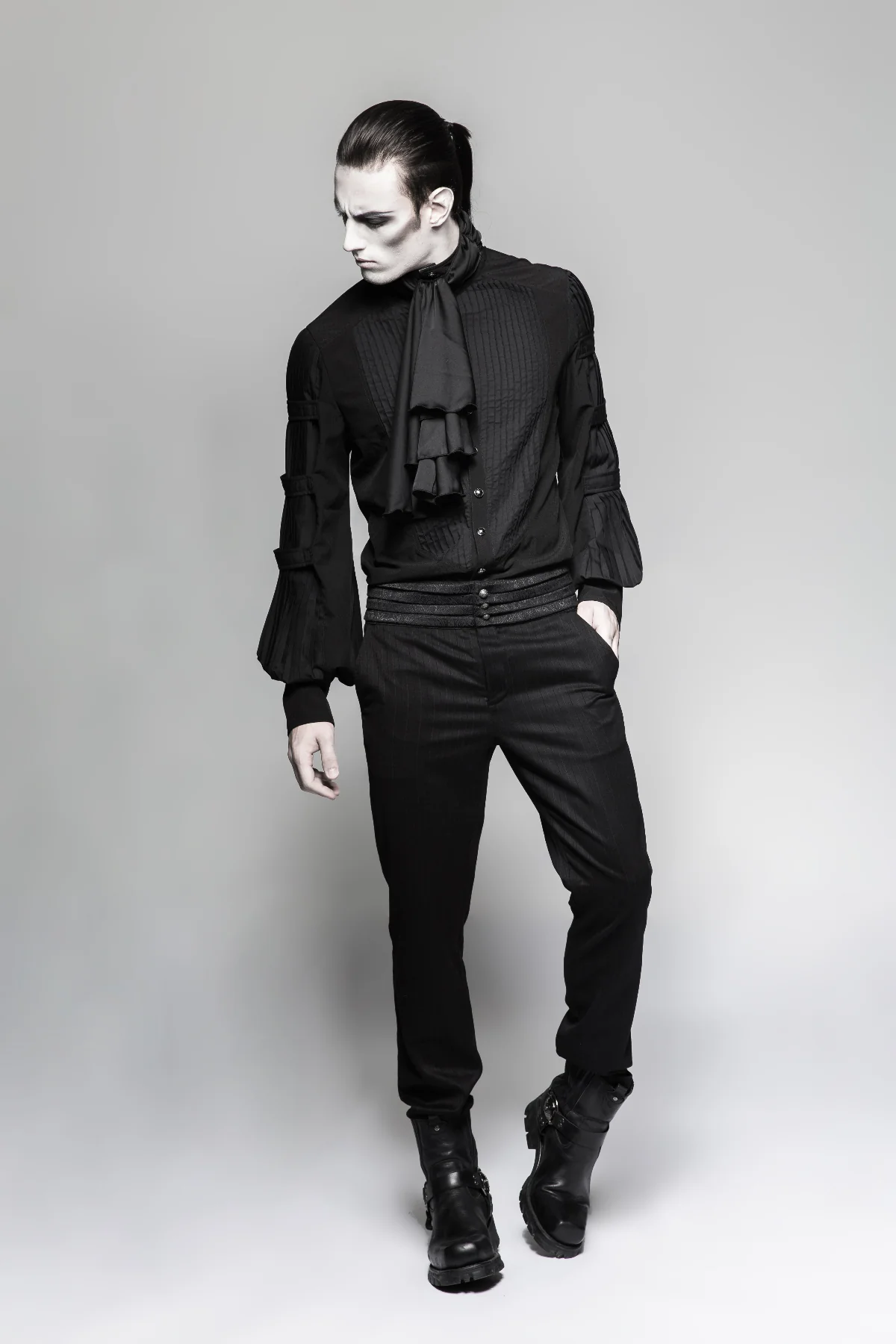 .Romantic Gothic Shirt - Image 4