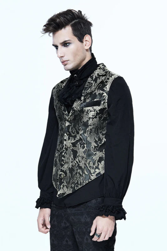 Silver Elegance Men’s Vest - Image 3