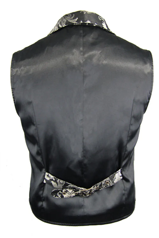 Silver Elegance Men’s Vest - Image 6