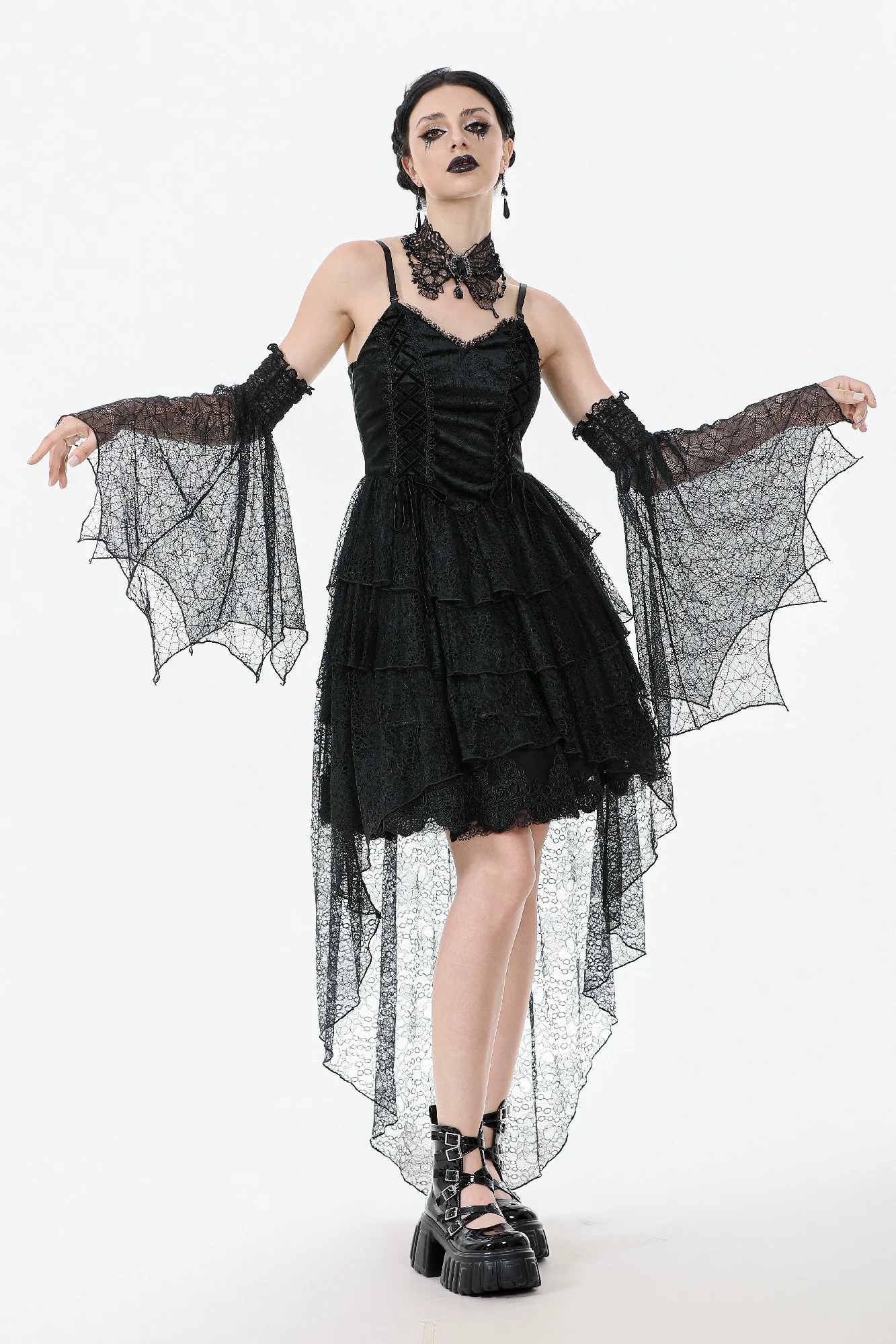 Spiderweb Lace Arm Sleeves - Image 4