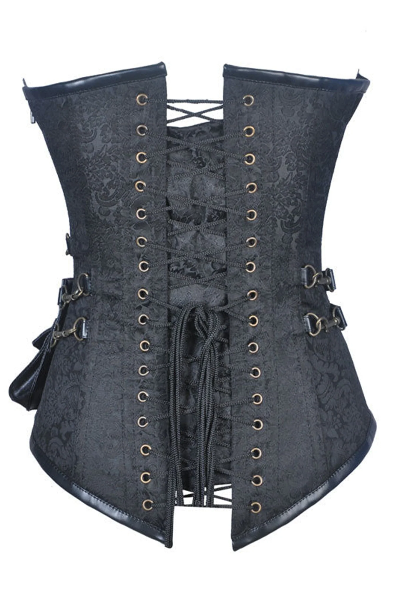 Steampunk Adventurer Light Armor Steel Boned Corset - Image 3