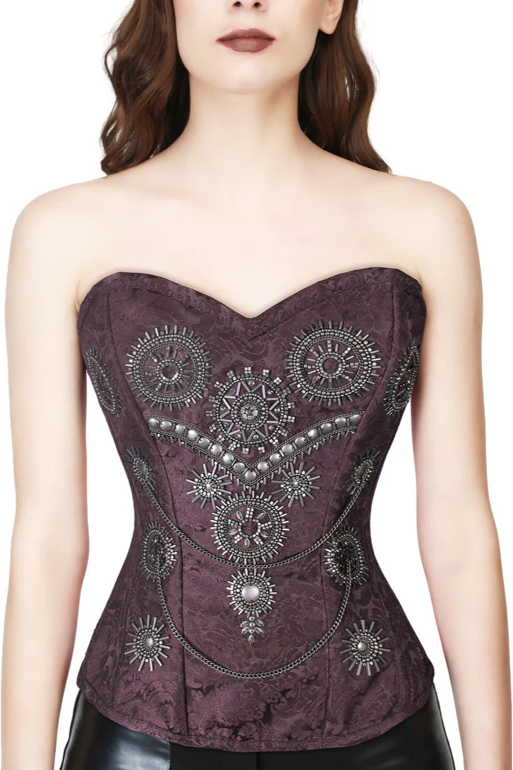 Steampunk Gear Mistress Corset - Image 3