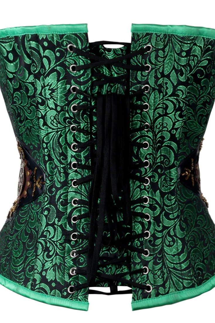 Steampunk Gear Up Over Bust Corset - Image 6