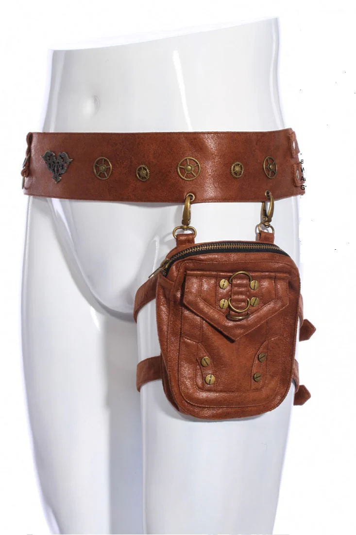 Steampunk Mercenary Harness Bag - Image 3