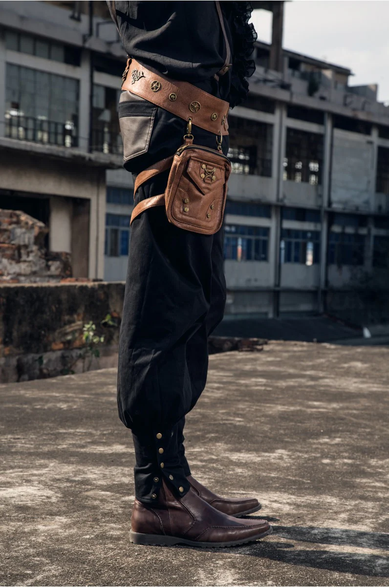 Steampunk Mercenary Harness Bag - Image 6