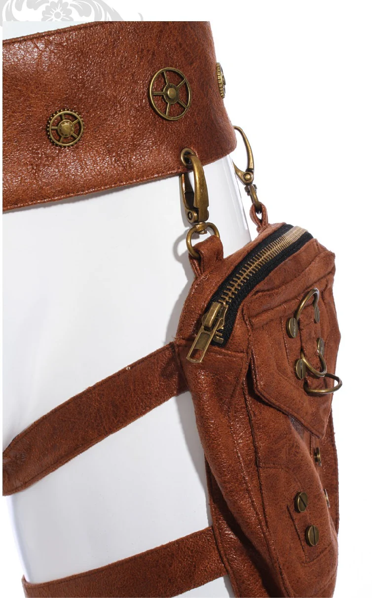 Steampunk Mercenary Harness Bag - Image 7