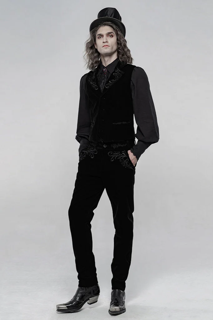 Shadow Court Embroidered Trousers - Image 6