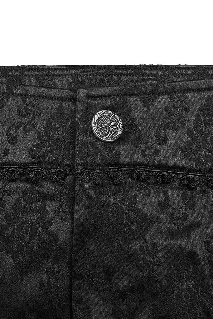 Imperium Black Jacquard Trousers - Image 6