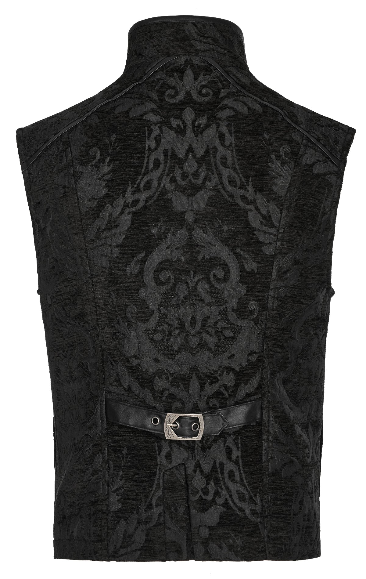 Emperor’s Black Brocade Vest - Image 7
