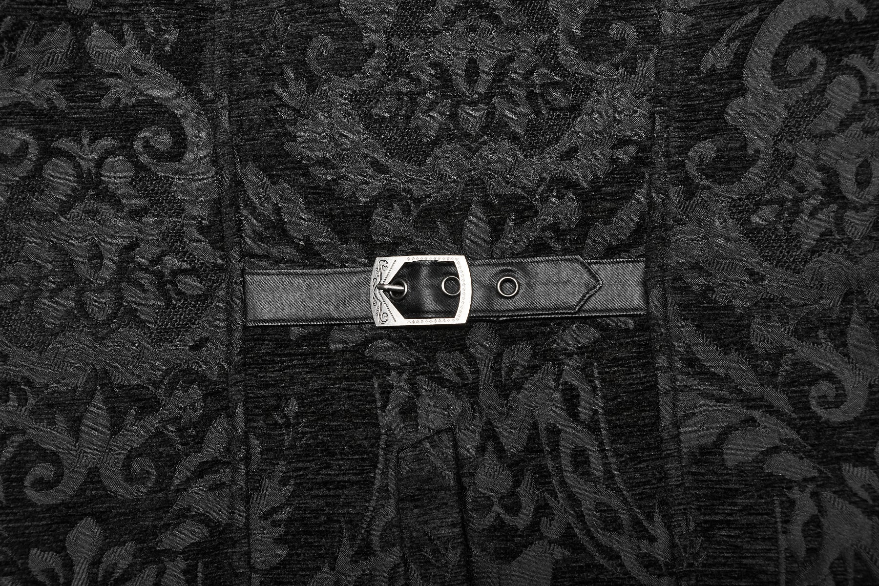 Emperor’s Black Brocade Vest - Image 9