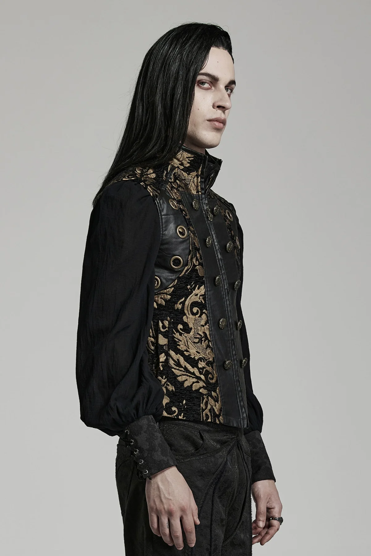 Emperor’s Golden Brocade Vest - Image 4