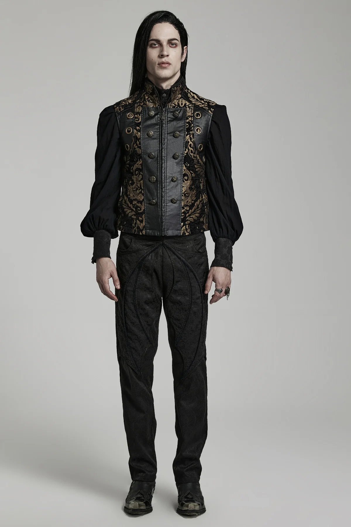 Emperor’s Golden Brocade Vest - Image 6